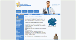 Desktop Screenshot of klinik-blitz.de